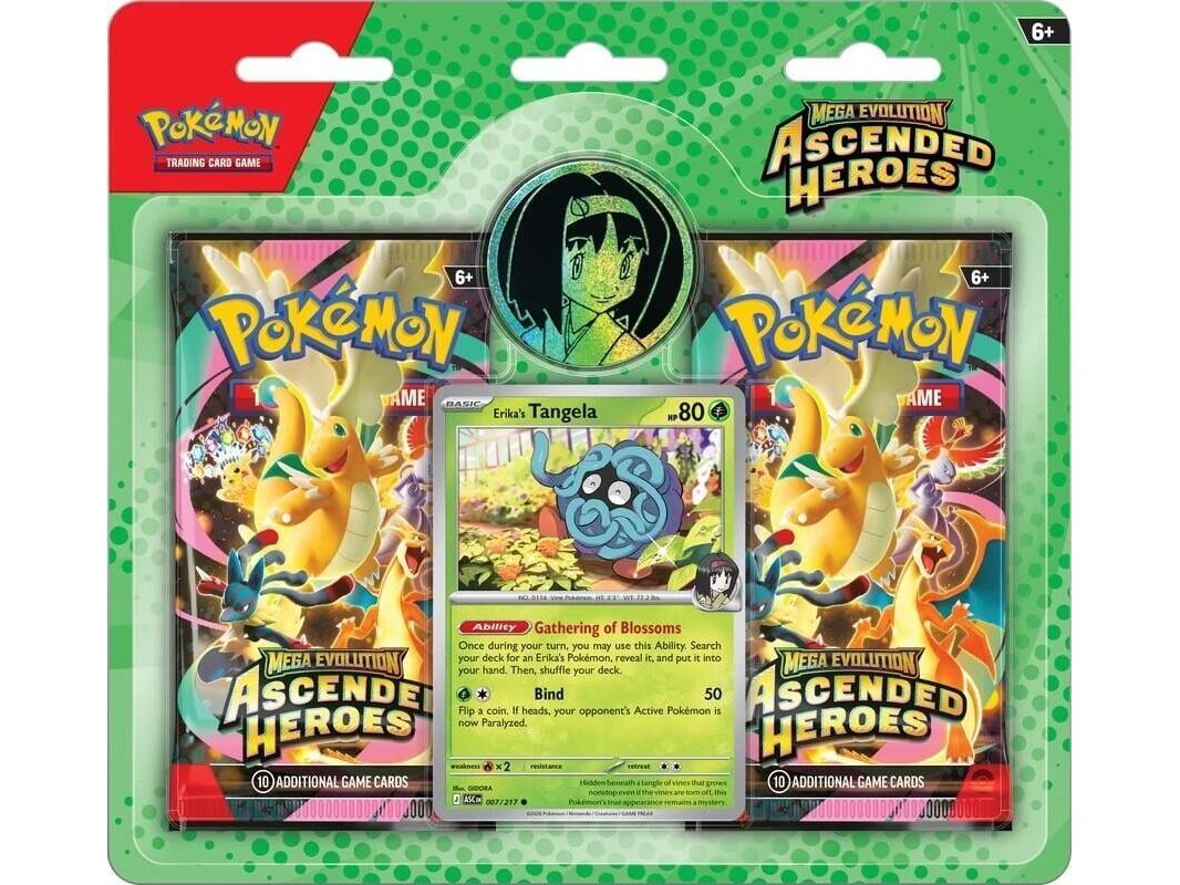 Mega Evolution: Ascended Heroes Collection - Erika (3-Tab)