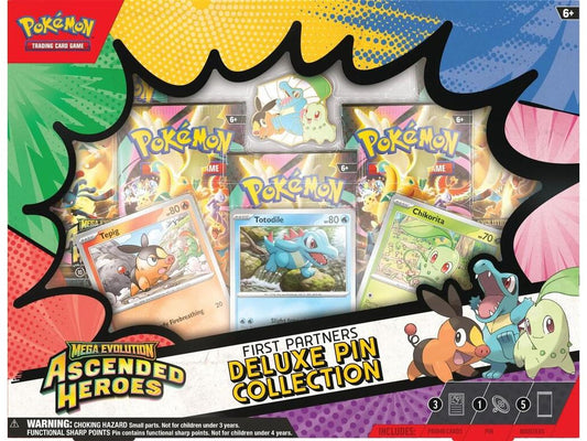 Ascended Heroes First Partners Deluxe Pin Collection