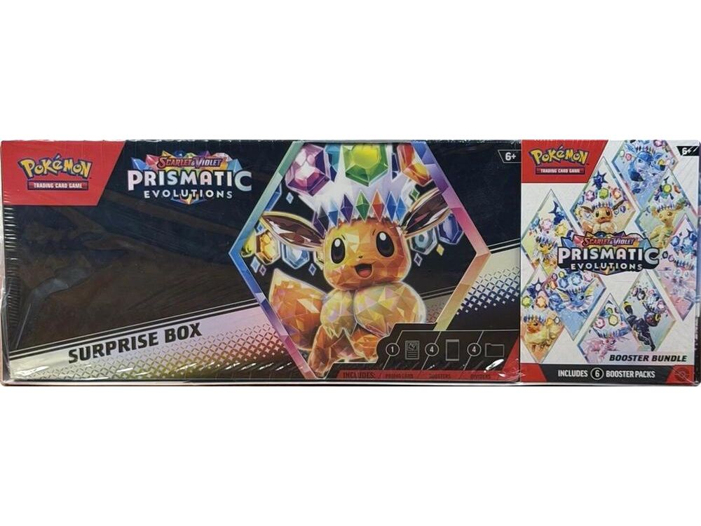 Prismatic Evolutions Booster Bundle + Surprise Box Bundle (Sam's Club)