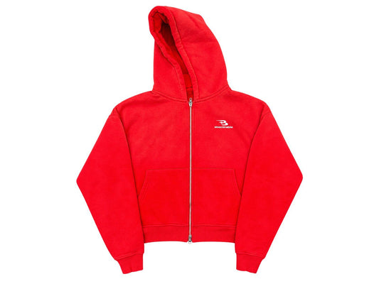 Abominable Red Zip Up