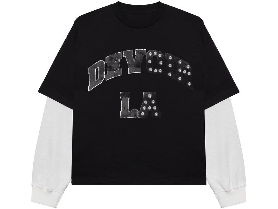Devoir LA Rhinestone LS Tee