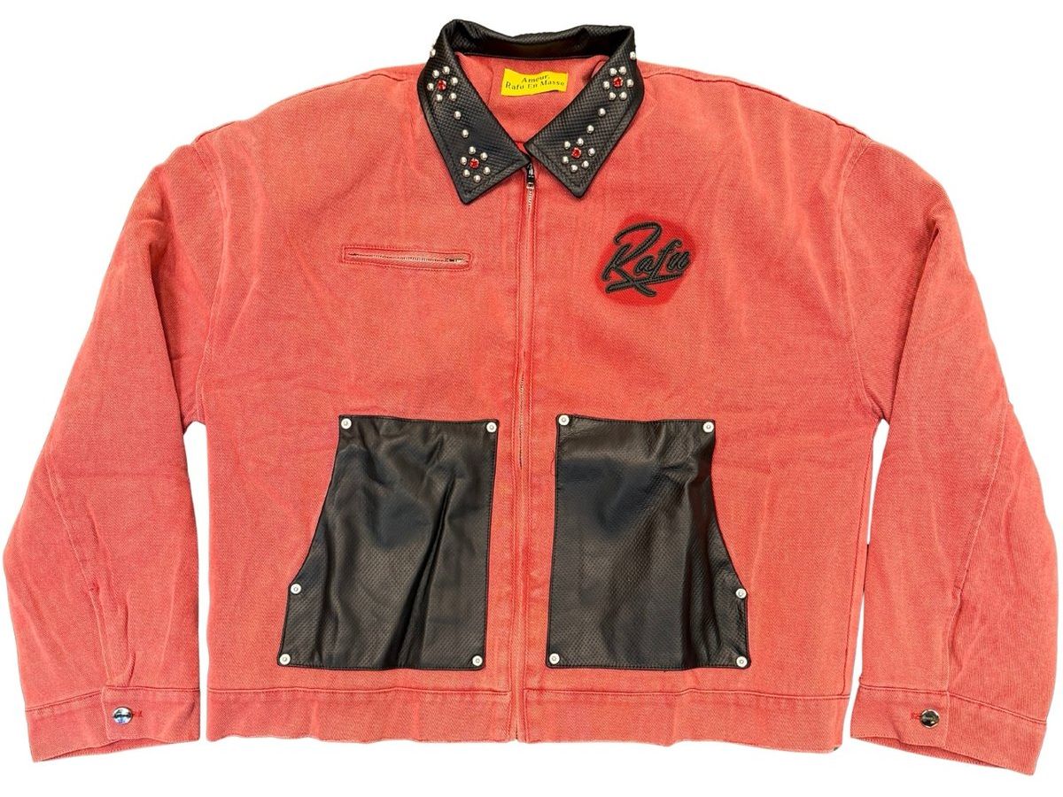 Rafu En Masse Worker Jacket Red