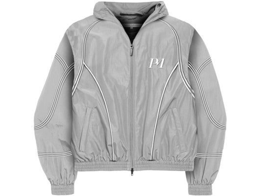 Profit Minded Run Club Track Jacket Grey