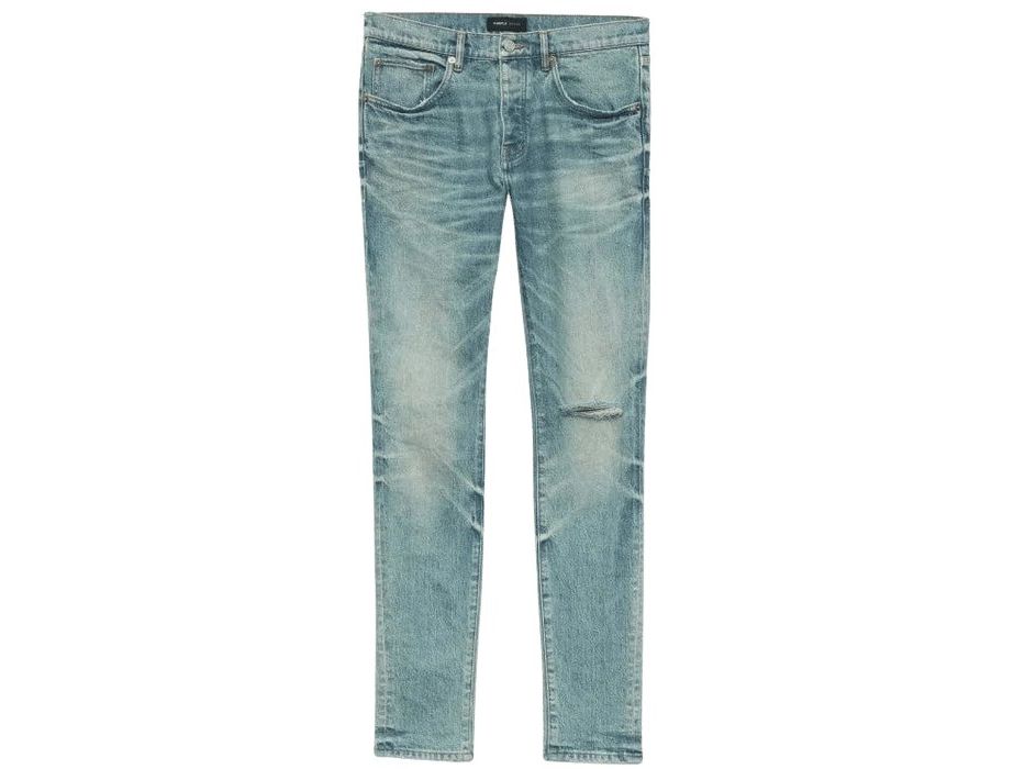 Purple Brand Vintage Knee Blowout Dirty Indigo