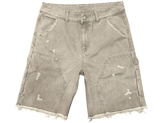 Lost Gallery Washed Olive Carpenter Jorts