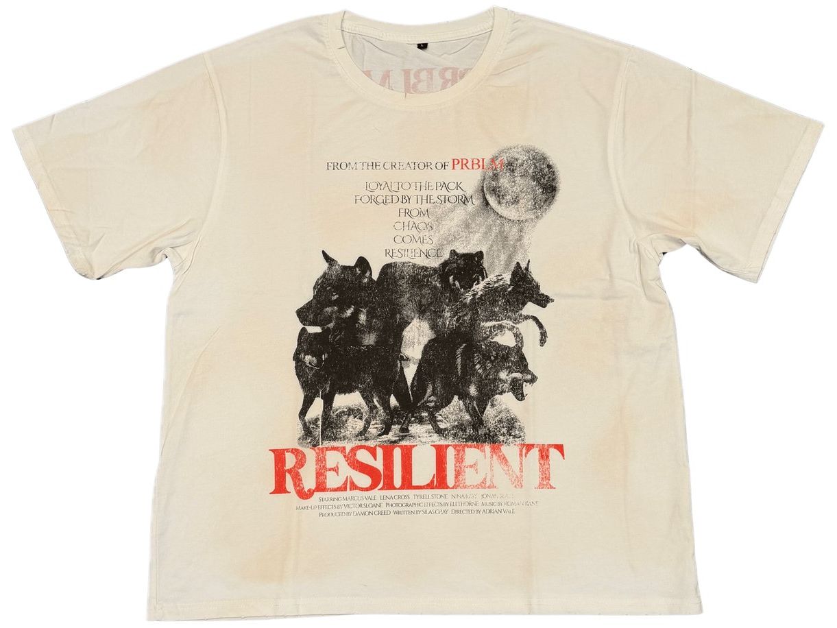 PRBLM Resilient Tee White