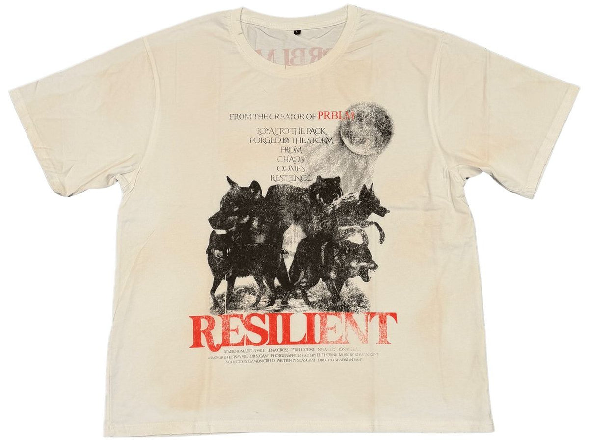 PRBLM Resilient Tee White