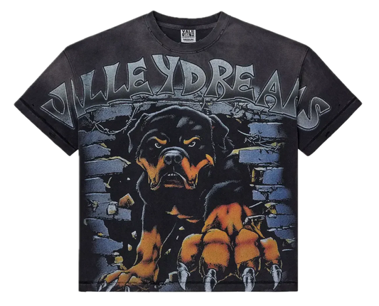 Vale Forever Rottweiler Big Tee Black