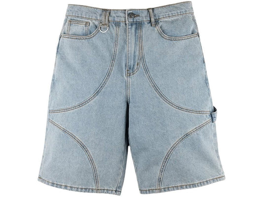 Commons Studios Star Washed Denim Short Iceberg