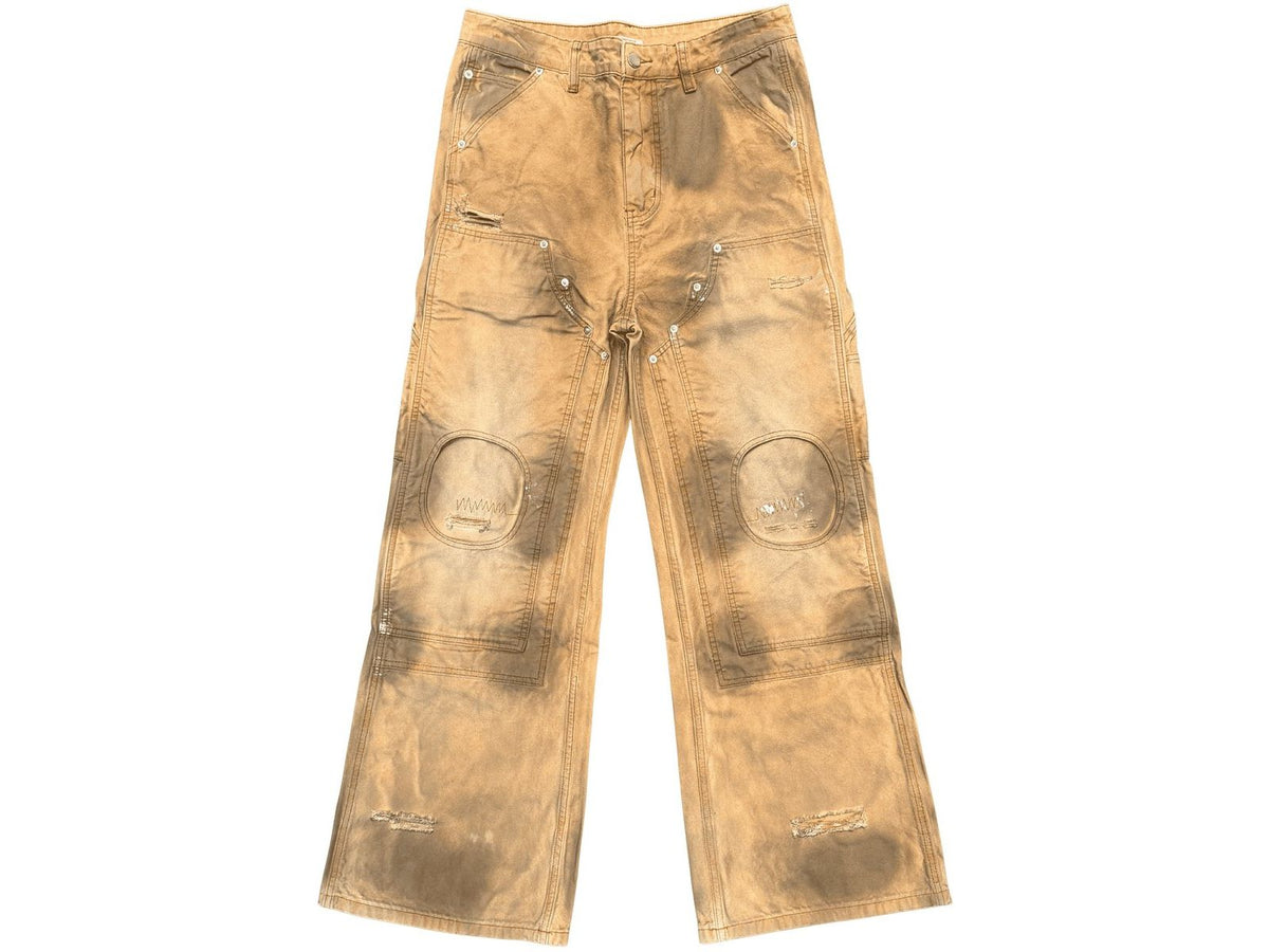 Profit Minded Double Knee Pants Khaki
