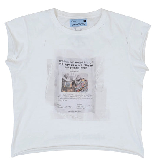 Lemons On Fire Burn Party Tee