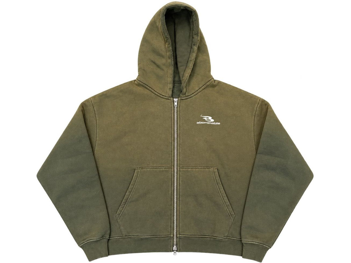 Abominable Zip Up Olive