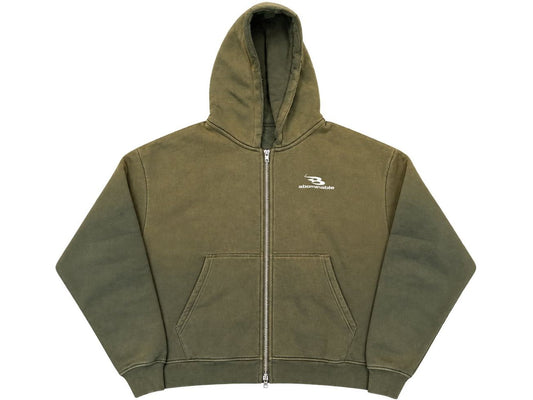 Abominable Olive Zip Up