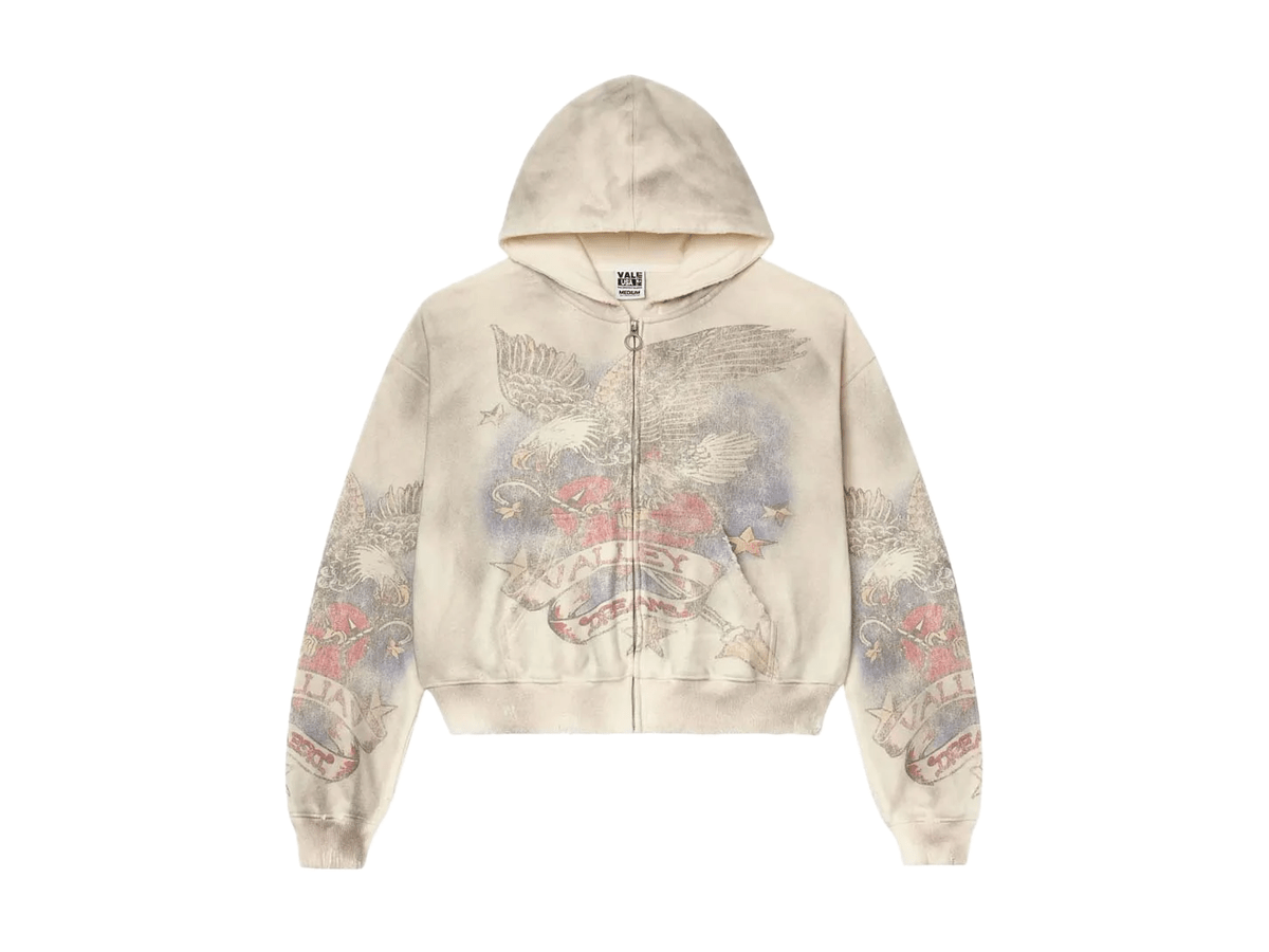 Vale Forever Nostalgia Zip Up Cream