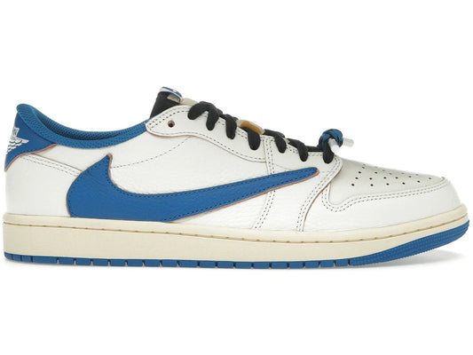 Jordan 1 Retro Low OG SP Fragment x Travis Scott Sail Military Blue