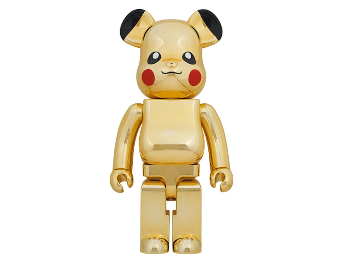 Bearbrick Pikachu 1000% Gold Chrome Ver.