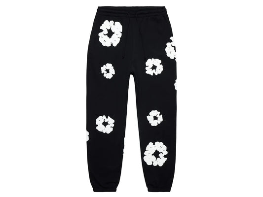 Denim Tears The Cotton Wreath Sweatpants Black
