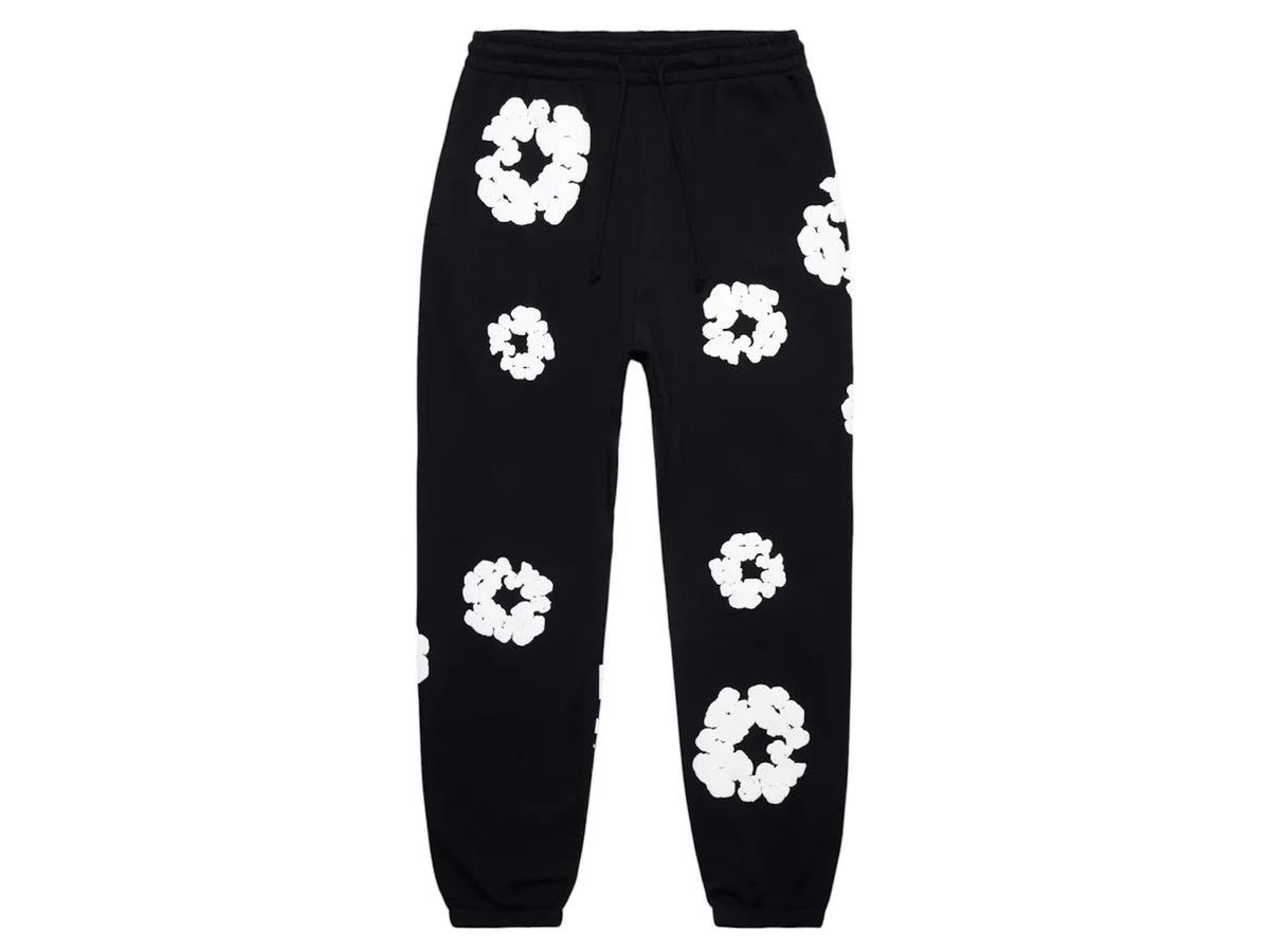 Denim Tears The Cotton Wreath Sweatpants Black