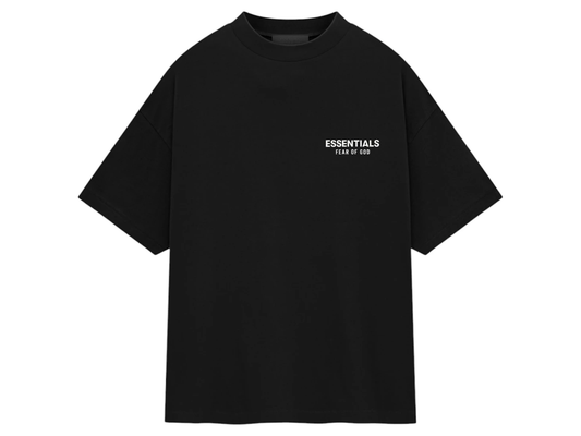 Fear of God Essentials Jersey Crewneck T-Shirt Black
