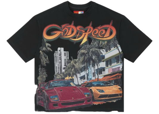 Godspeed South Beach Drive Tee Black