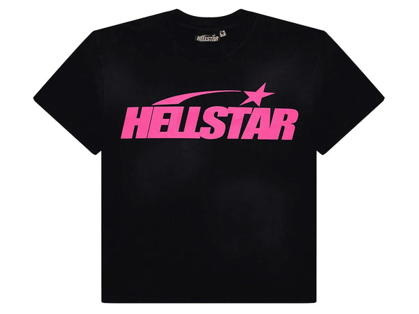 Hellstar Classic T-shirt (Gel Print) Black/Pink – Courtside