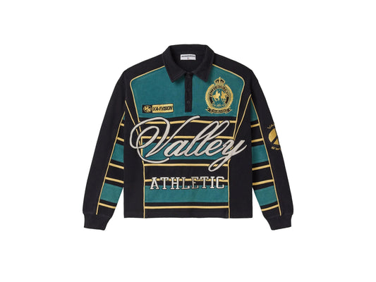 Vale Forever Laser Rugby Black Teal