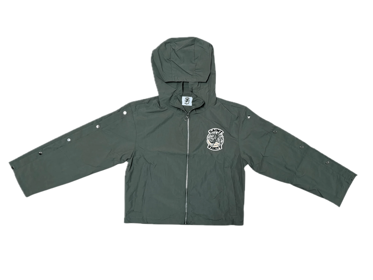 Saint Vanity Nylon Jacket Army Green