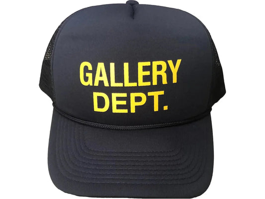 Gallery Dept. Logo Trucker Hat Navy/Yellow