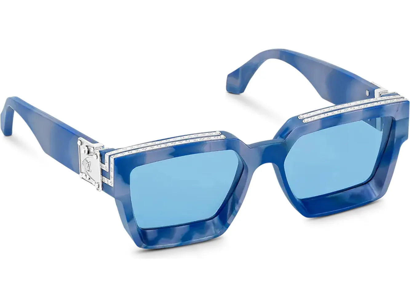 Louis Vuitton 1.1 Millionaires Sunglasses Blue Transparent