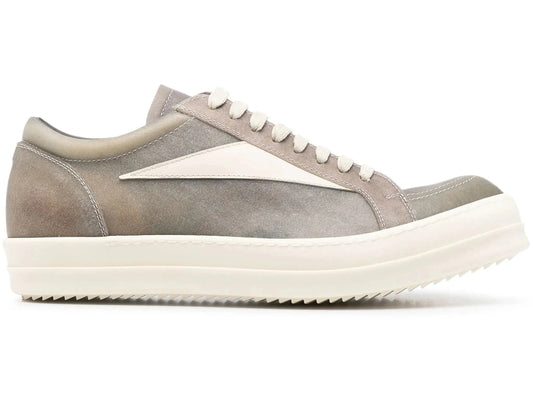 Rick Owens Vintage Sneaks Transparent Leather Dust Milk