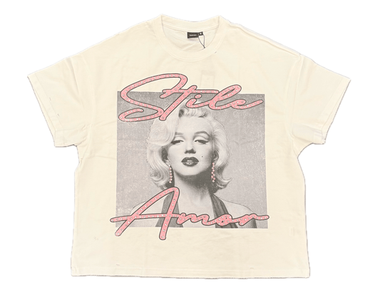 Stile Amor Marilyn Monroe Tee White