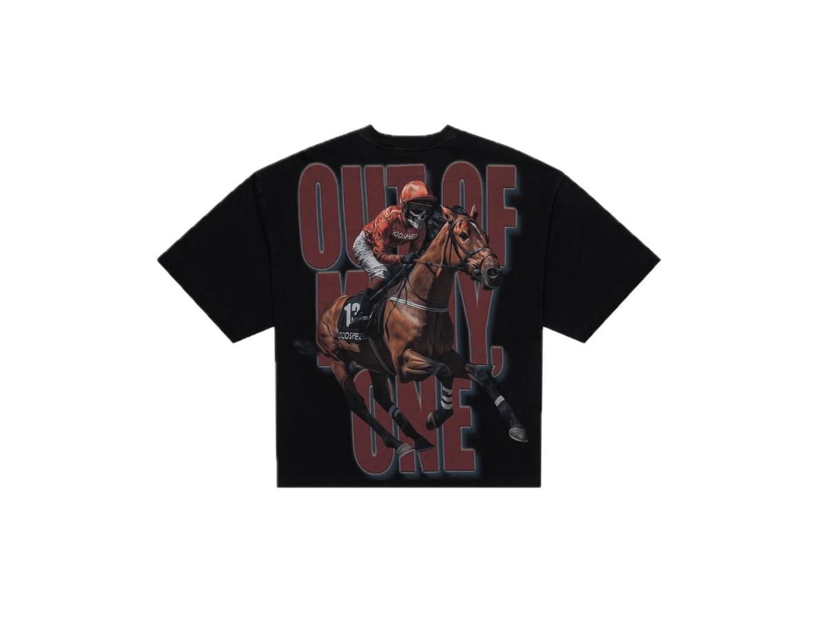 Godspeed Thoroughbred Black Tee