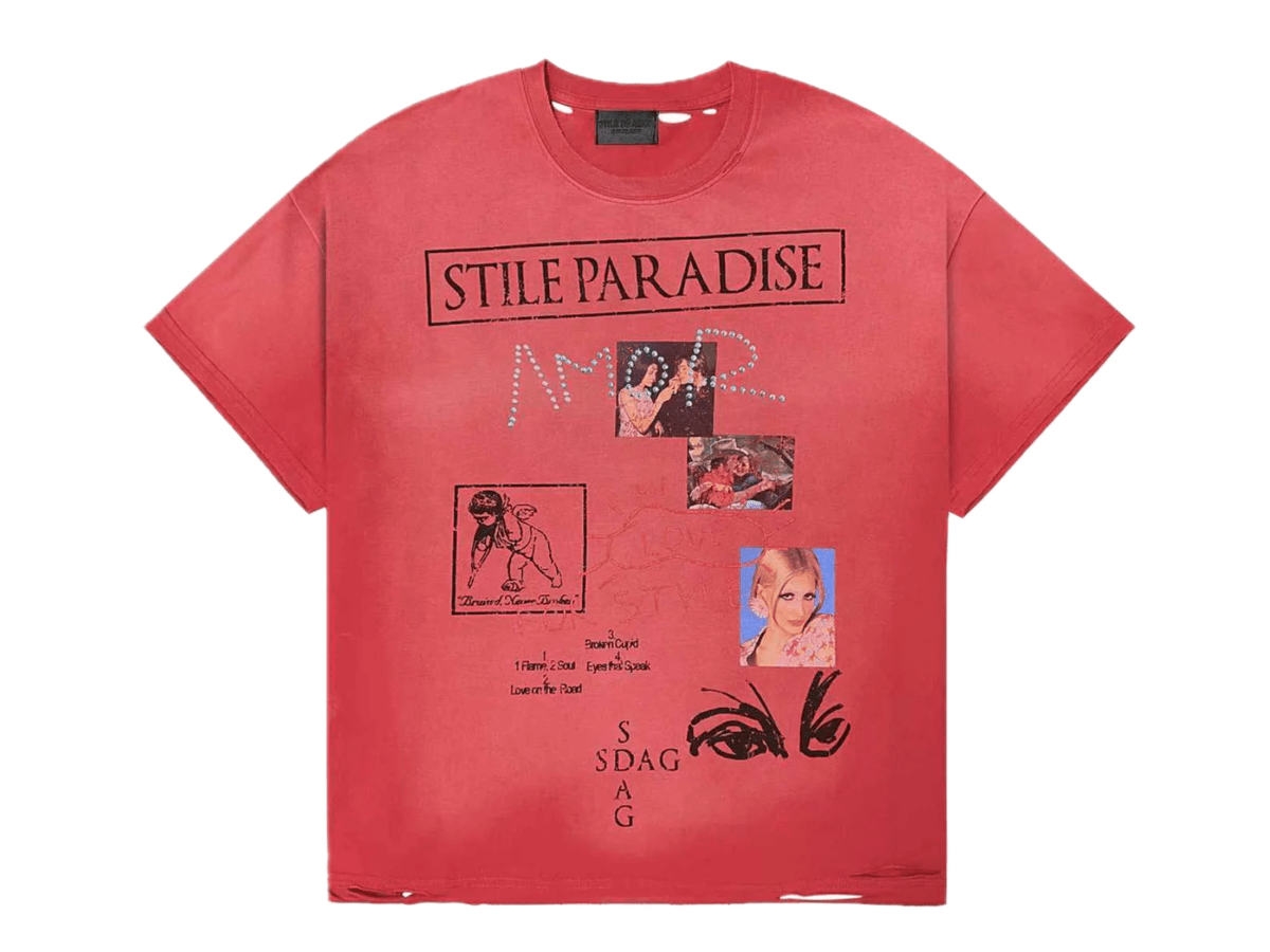 STILE AMOR PARADISE TEE RED