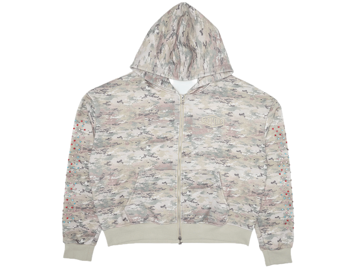 AZVA Crystal Cactus Hoodie Camo