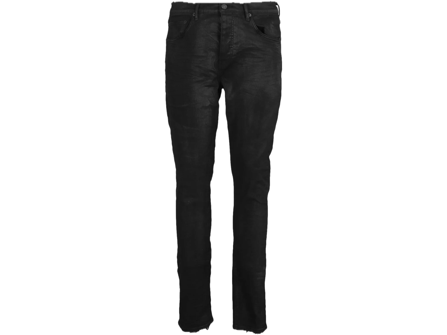 Purple Brand Black Resin 3/D Jeans