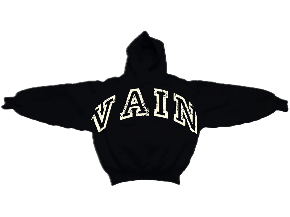 Saint Vanity Vain Hoodie Black