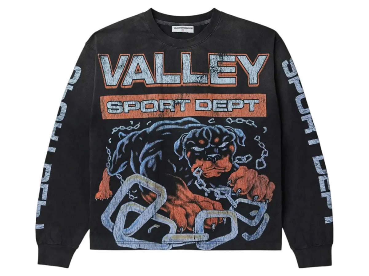 Vale Forever Big Dogs Sports Long-Sleeve Tee Black
