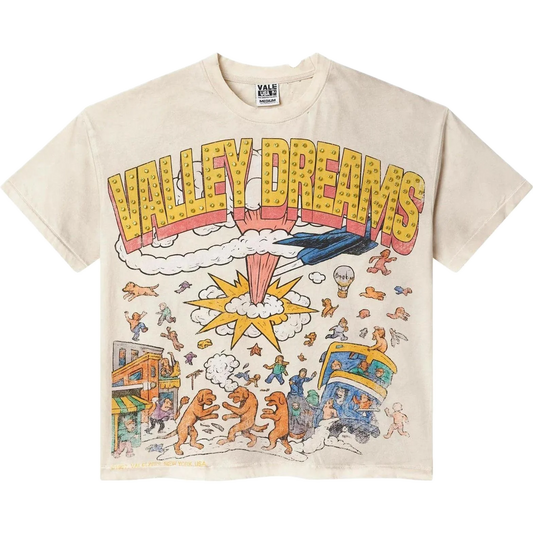 VALE FOREVER CHAOS BLING TEE TAN