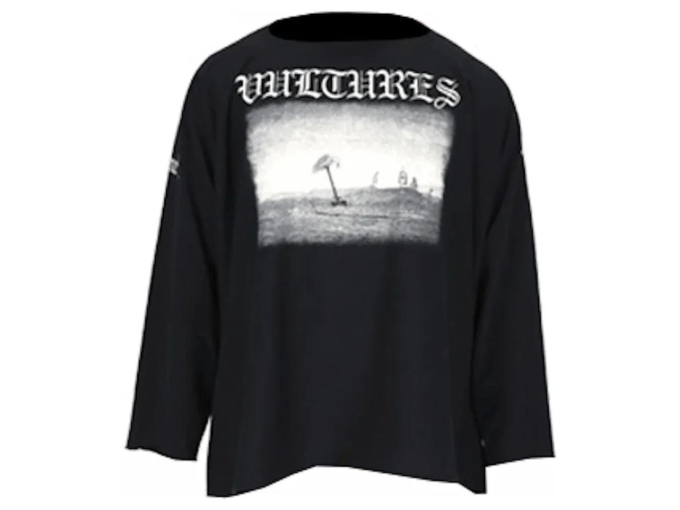 YZY Vultures Long T Black