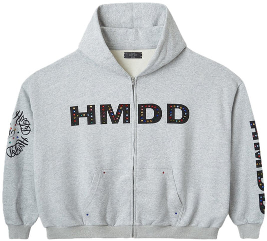 HMDD Chimstone Zip Up Grey