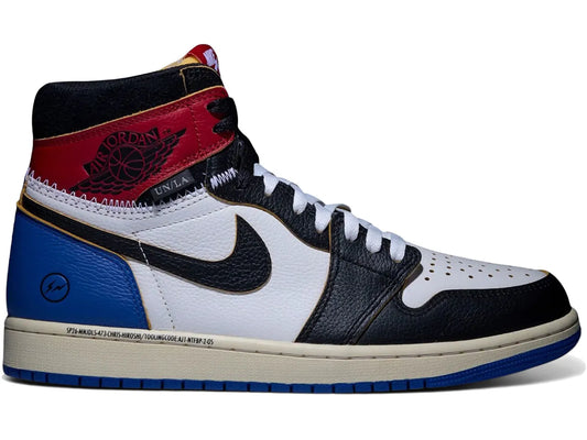 Jordan 1 Retro High OG SP Fragment x Union LA Varsity Red Sport Royal