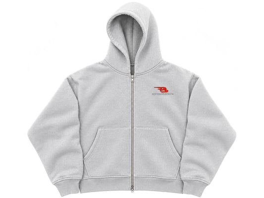 Abominable Grey Zip Up