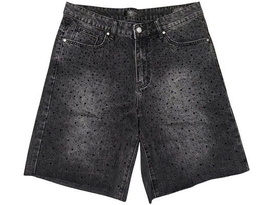 HMDD Bedazzled Shorts Black