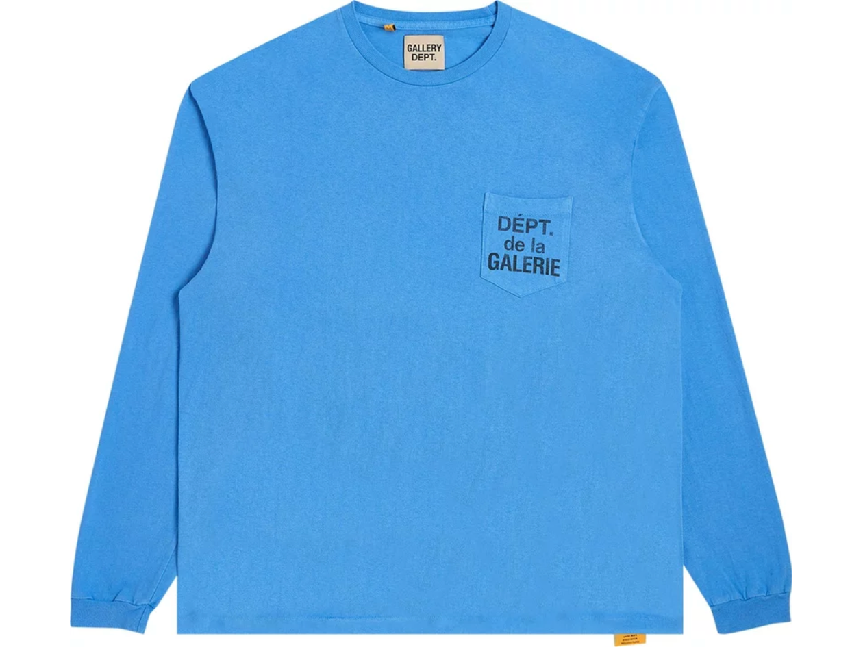 Gallery Dept. Souvenir L/S Tee BLUE