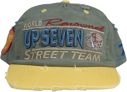 Up7Skate Green Bean Intl Street Team Hat