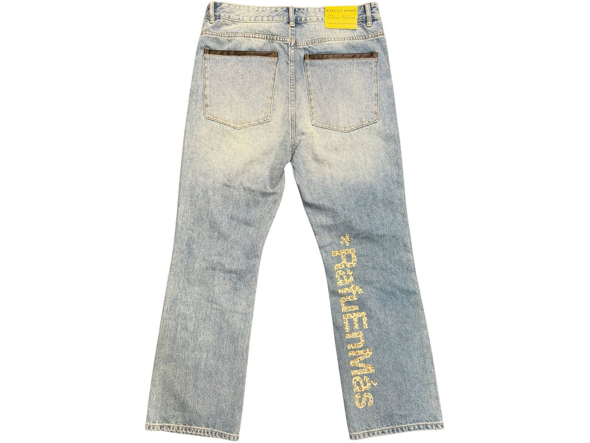 Rafu En Masse Cheetah Blue Jeans