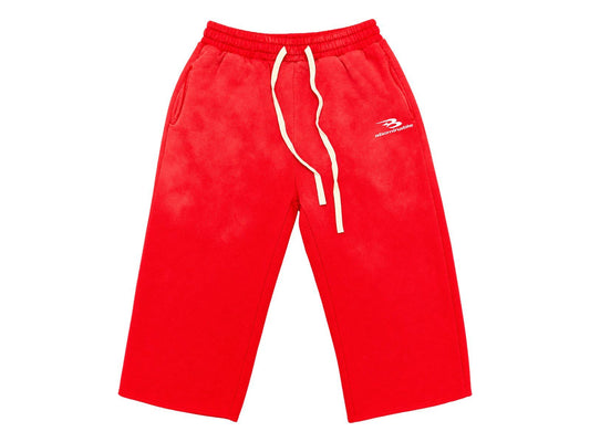 Abominable Red Sweatshorts