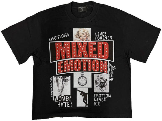 Mixed Emotions Lost Identity Tee Black