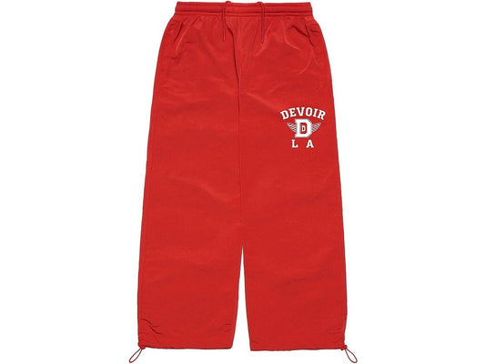 Devoir LA Runway Nylon Pants Red