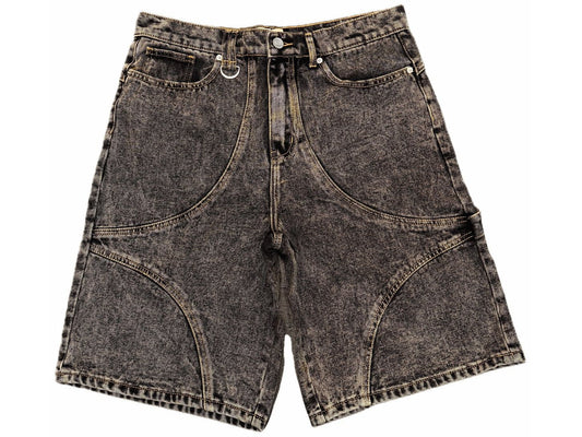 Commons Studios Star Washed Denim Short Charcoal